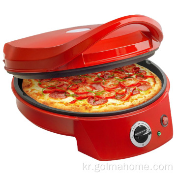 홈 이탈리아 전통 휴대용 오븐의 피자 오븐은 피자/크레페/팬케이크를 빠르고 쉽게 만드는 1200W 전기 피자 메이커